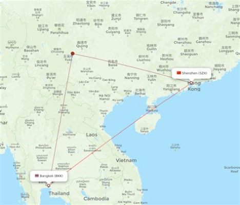 深圳到曼谷飛機多久：航程時長與多重因素之探討